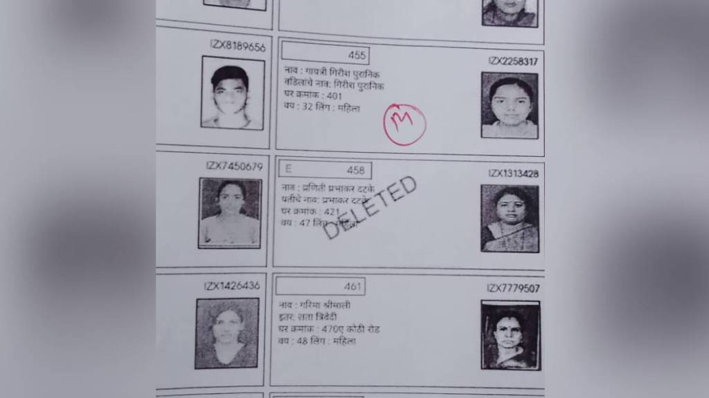 Nagpur, BJP MLA sister, deprived of voting,