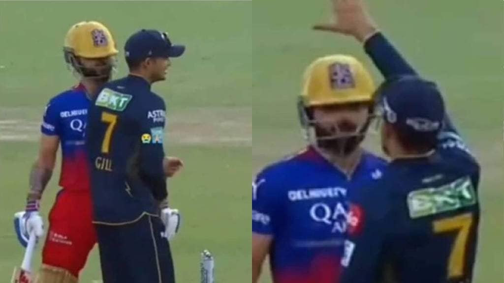 Virat Kohli Irritates Shubman Gill in GT vs RCB Match Watch Video