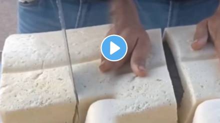 Ordered 5 kg paneer online shocking thing came out as soon as it was cut online fraud news