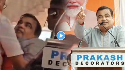 Nitin Gadkari Faints during Speech at Yavatmal Lok Sabha Election 2024