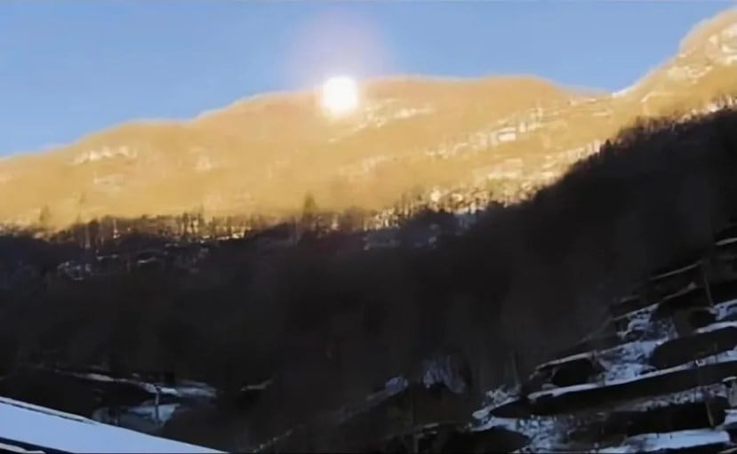 italian village viganella created its own sun to light up the dark valleys
