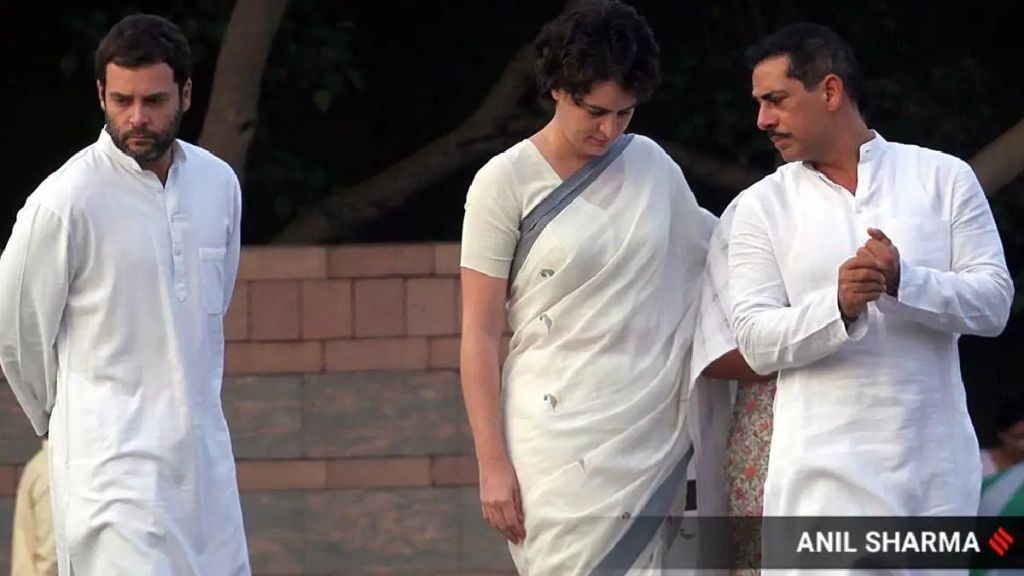 Robert vadra and rahul gandhi for amethi