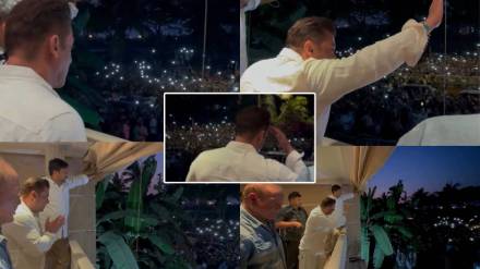 eid 2024 bollywood actor salman khan meet fans and wish video goes viral