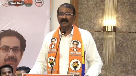 Take opposition money but vote for Mahavikas Aghadi says Shiv Sena candidate Sanjog Waghere Take opposition money but vote for Mahavikas Aghadi says Shiv Sena candidate Sanjog Waghere