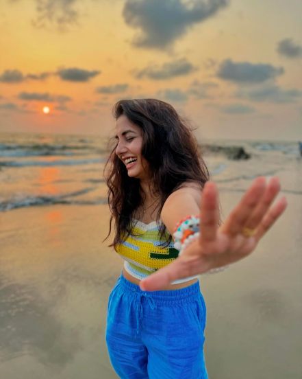 Sayali Sanjeev Goa Vacation Photos