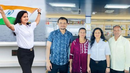 Simran Thorat first woman merchant navy officer