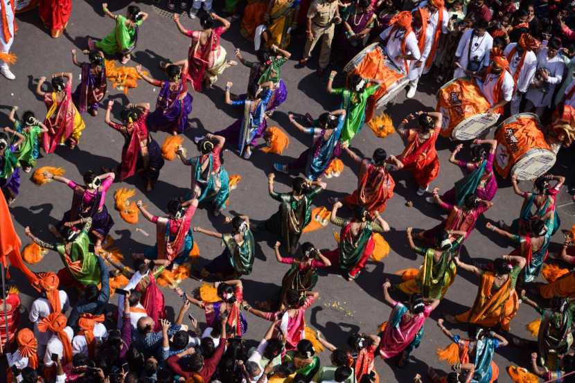 Gudi Padwa Girgaon Shobha yatra 2024 Mumbai Gudi Padwa Celebration see photos