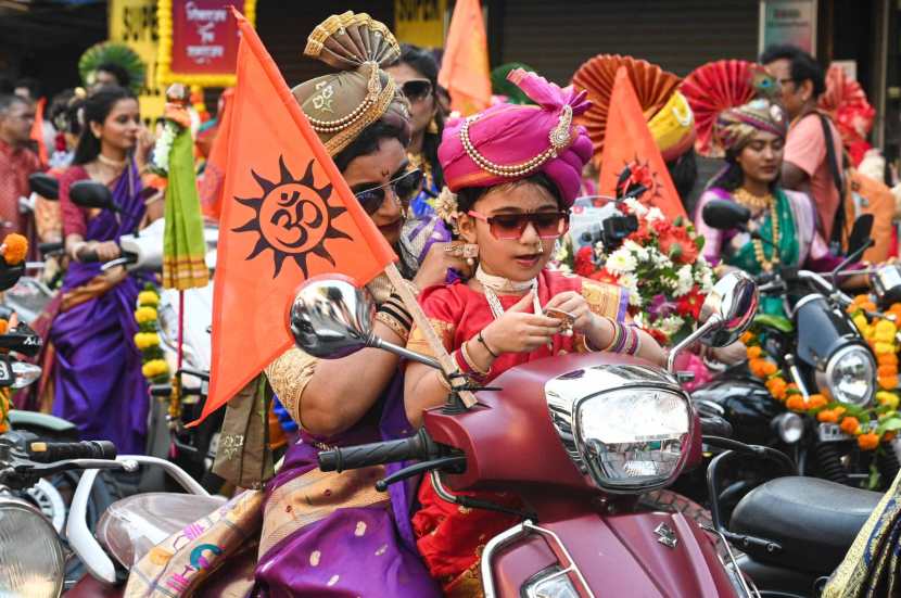 Gudi Padwa Girgaon Shobha yatra 2024 Mumbai Gudi Padwa Celebration see photos