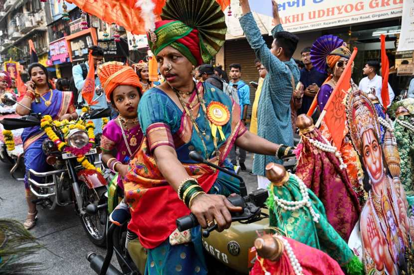 Gudi Padwa Girgaon Shobha yatra 2024 Mumbai Gudi Padwa Celebration see photos