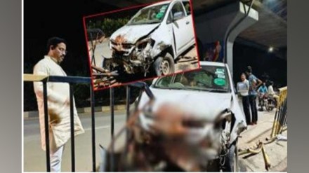 bhandara Former Guardian Minister, Parinay Phuke Survives Accident, During Campaigning, election campaign, lok sabha 2024, election 2024, parinay phuke accident case, parinay phuke survive accident, parinay phuke,