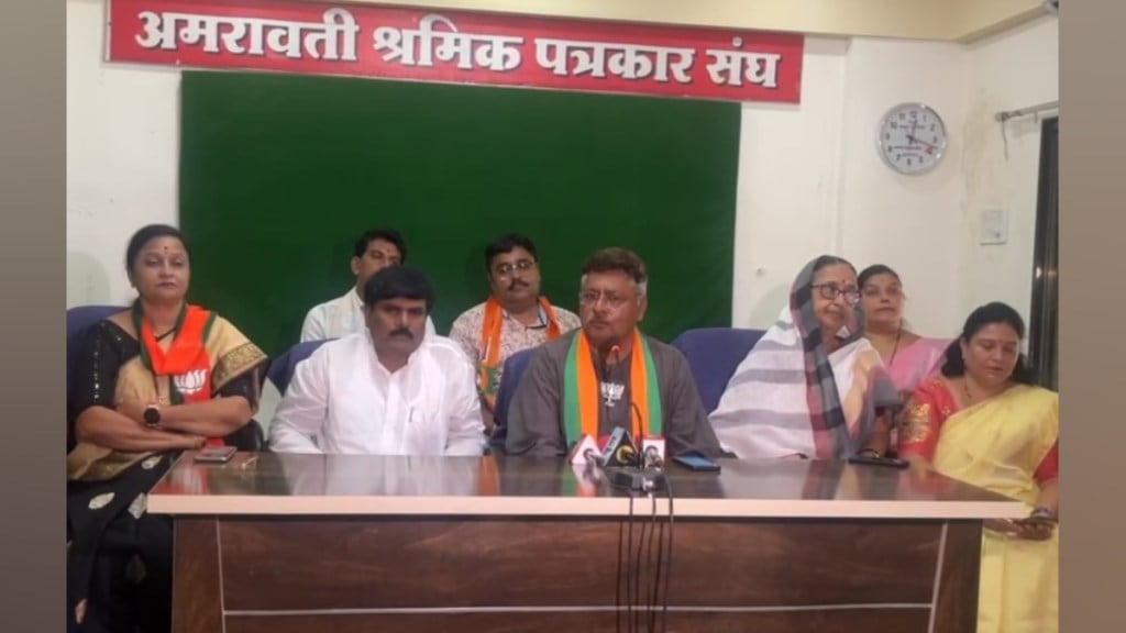 BJP Demands Action, Against Sanjay Raut, for Insulting navneet rana , Campaign Speech, sanjay raut controversial statment, amravati lok sabha seat, lok sabha 2024, bjp, shivsena,