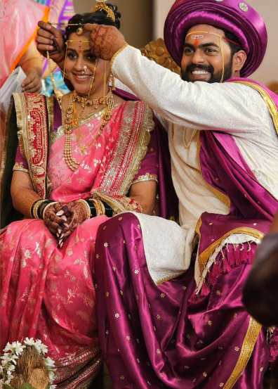 amruta bane and shubhankar ekbote wedding