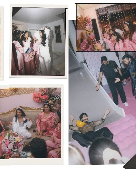 Janhvi Kapoor shared photos of Radhika Merchant slumber party anant ambani joined too