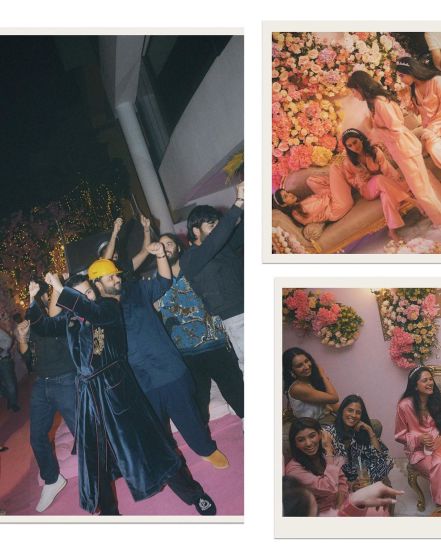 Janhvi Kapoor shared photos of Radhika Merchant slumber party anant ambani joined too