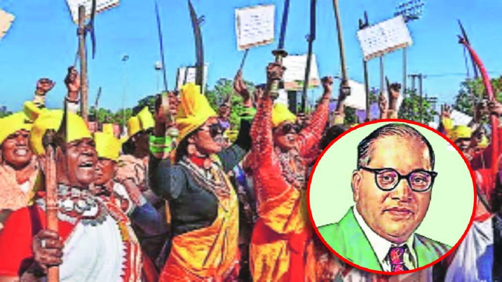 Ambedkari movement in the Bhil community Tribal woman and Dr Babasaheb Ambedkar Ambedkari movement in the Bhil community Tribal woman and Dr Babasaheb Ambedkar