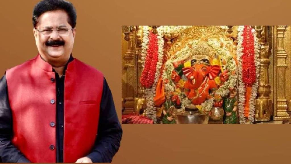 aadesh bandekar reaction on shree siddhivinayak temple trust