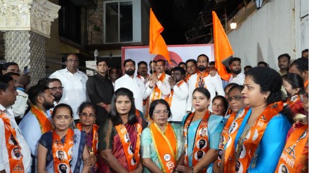 kalyan loksabha marathi news, 7 former corporators joined shivsena kalyan marathi news