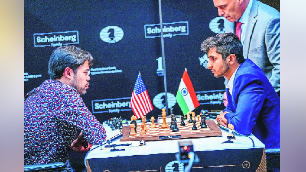 Vidit Gujarathi defeated Hikaru Nakamura in the Chess Candidates competition sport news Vidit Gujarathi defeated Hikaru Nakamura in the Chess Candidates competition sport news