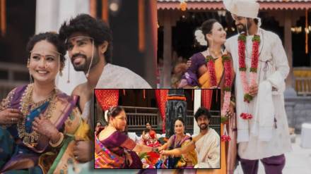 thipkyanchi rangoli fame chetan vadnere and rujuta dharap wedding photos