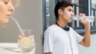 drinking-chilled-water-in-summer