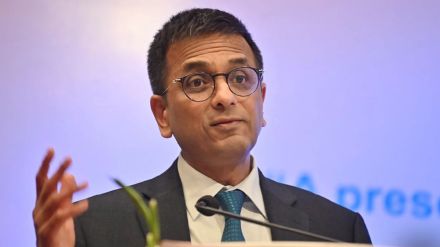 dy chandrachud Write Letter to Center