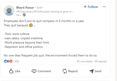 Why employees leave after six months 4 Big Reasons 
