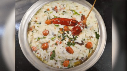 how to make Chilled and tasty Dahi Pohe recipe
