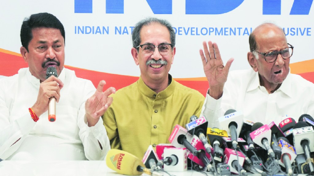 The seat allocation of the three component parties in Mahavikas Aghadi was finally announced on Tuesday