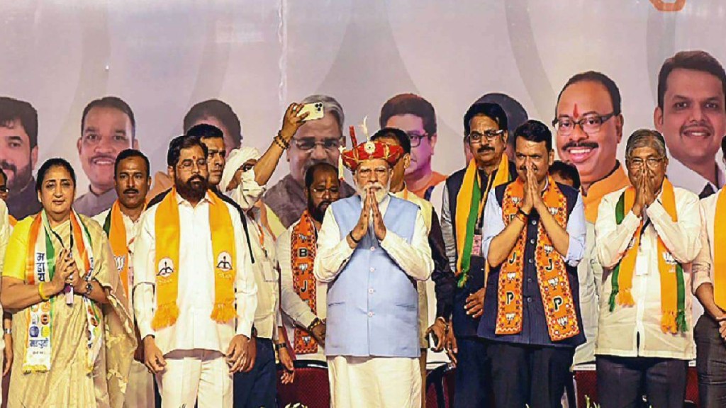 Prime Minister Narendra Modi alleged in the Solapur meeting that there is a danger of partition again due to Congress