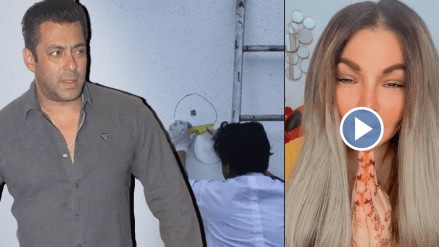 Salman khan house firing Rakhi Sawant requested Bishnoi gang video viral on social media