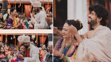 thipkyanchi rangoli fame chetan wadnere and rujuta dharap wedding