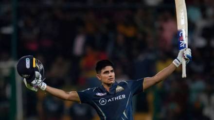 कर्णधार शुभमन गिल
(AP Photo) कर्णधार शुभमन गिल
(AP Photo)