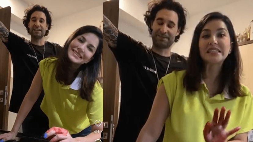 April fool day Bollywood celebrities sunny leone pranks on Daniel Weber