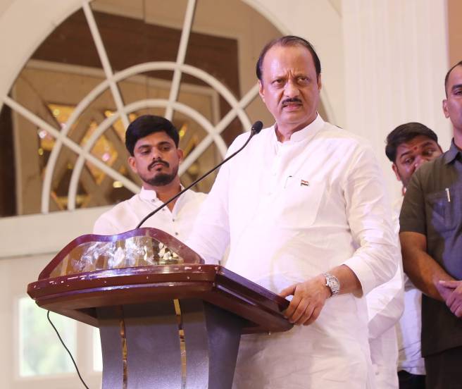 jayant patil on ajit pawar