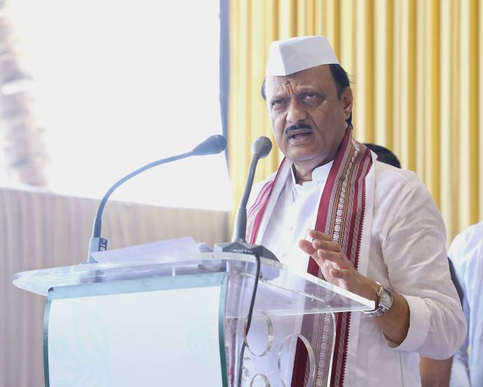 jayant patil on ajit pawar