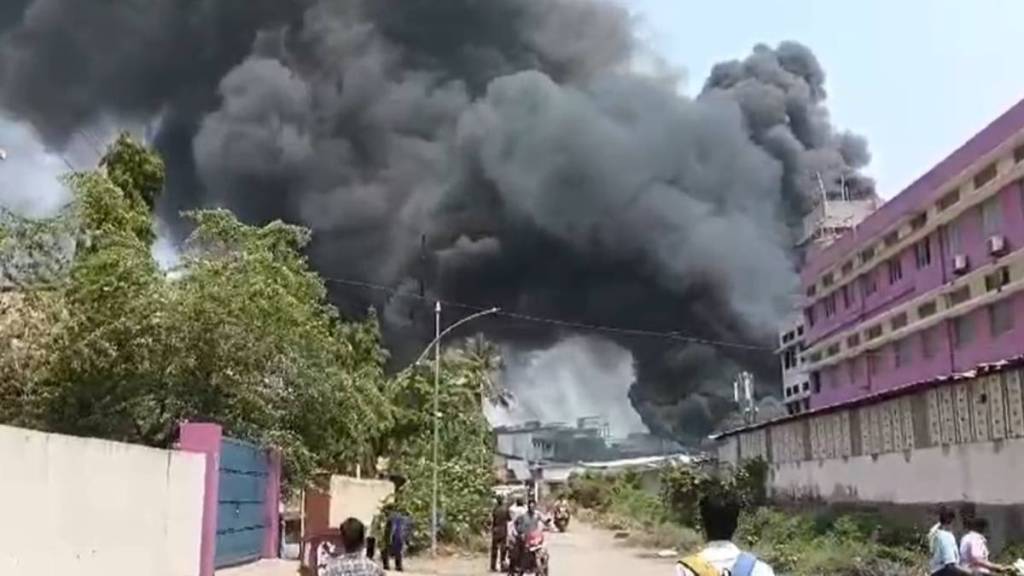 Blast In Chemical Company Dombivali Blast In Chemical Company Dombivali