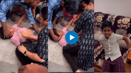 Doctor Performs Child's CPR