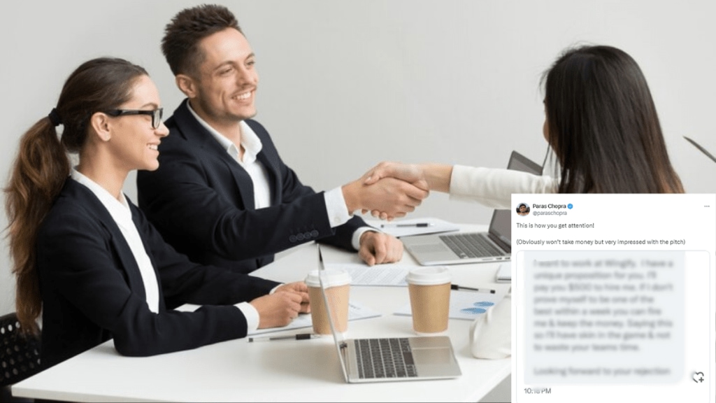 Job seeker offers Rs 41,000 to Bengaluru startup founder unique way to get