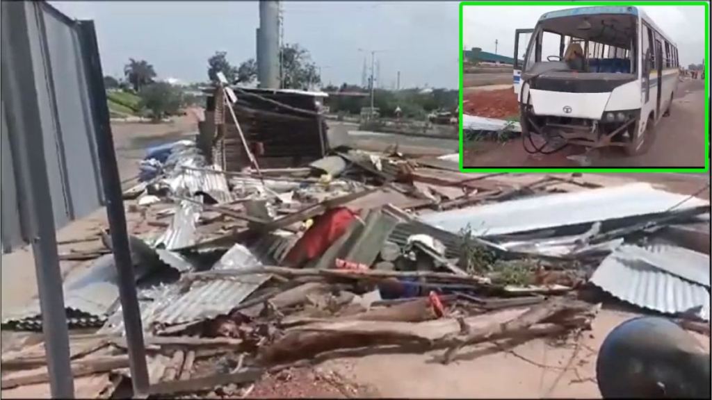 Goa bus Accident Goa bus Accident