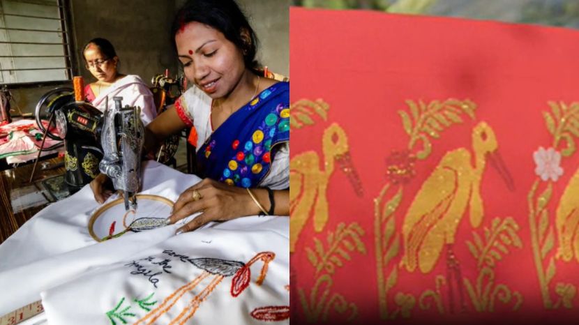 Hargila army weaving hargila textile