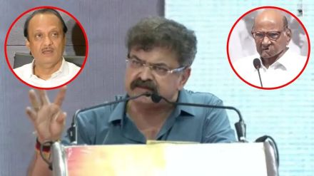 Jitendra Awhad on Ajit pawar and Sharad pawar