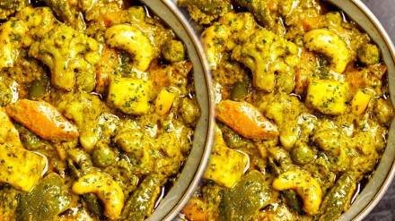 Hyderabadi Mix Veg Masala Curry Recipe In Marathi