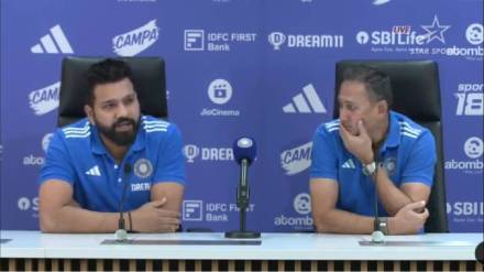 T20 World Cup Press Conference Rohit Sharma said The match is on June 5 No point discussing that right now