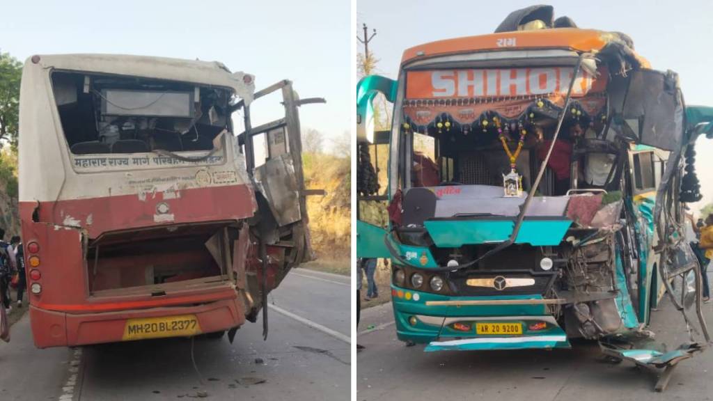 Buldhana, Luxury bus, ST bus, Buldhana, Luxury bus, ST bus,