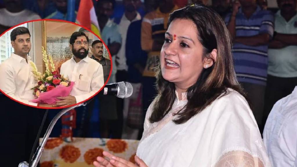 Priyanka Chaturvedi on Shrikant Shinde Priyanka Chaturvedi on Shrikant Shinde