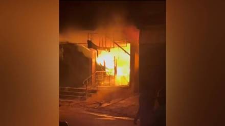 Sangli, Fire, Lakshmi Bazar,