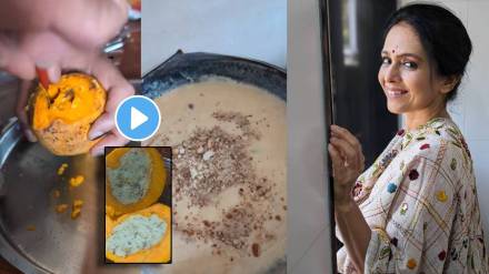 Marathi Actress Aishwarya Narkar Share Mango kulfi Recipe video viral Marathi Actress Aishwarya Narkar Share Mango kulfi Recipe video viral