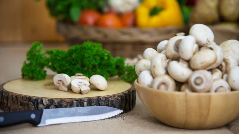 Fulfill vitamin D requirements just by eating mushrooms is converted to vitamin D2 upon exposure UV light from the sun 