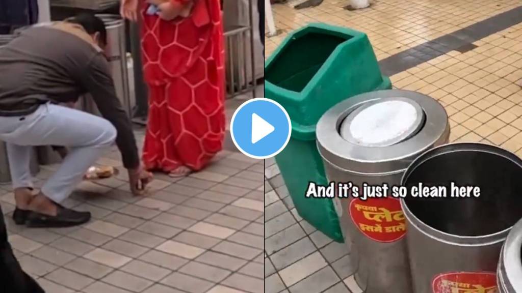 Anand Mahindra featuring vlogger who was impressed with the exceptional cleanliness Indore showcased a roadside eatery