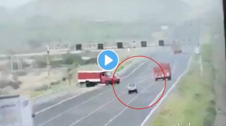 Rajasthan Road Accident Video 6 Of Family Killed After Car Rams Truck